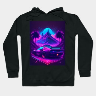 cyberpunk car Hoodie